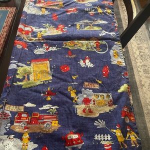 Fireman, Firetruck shower curtain